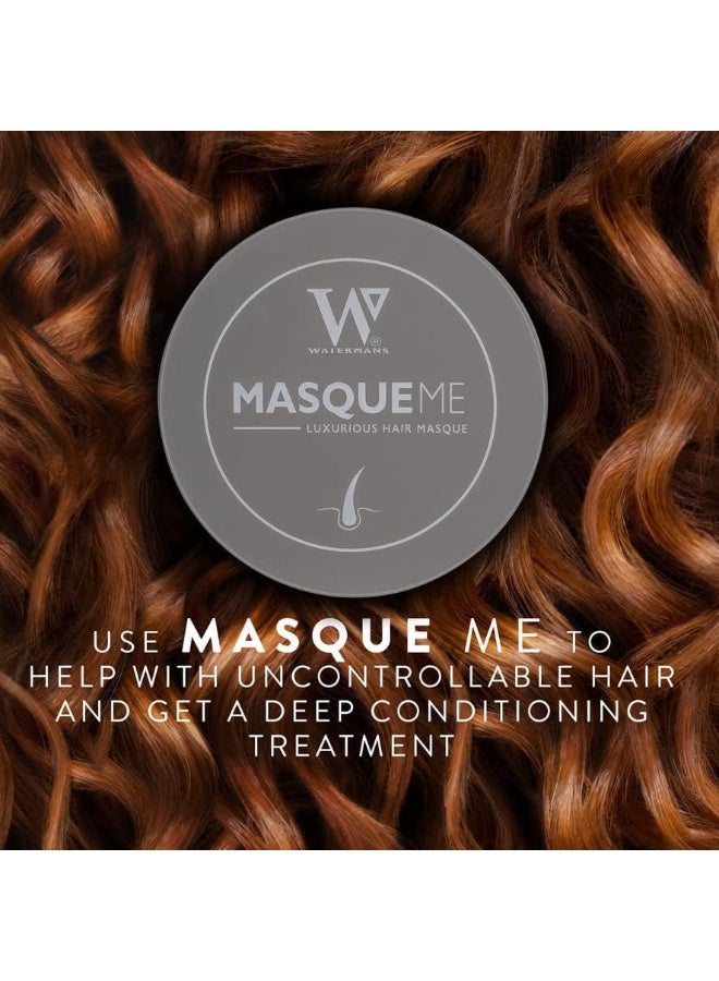 Watermans Hydrating Rosemary & Argan Oil Hair Mask and Deep Conditioner for Dry or Damaged Hair with Niacinamide, Provitamin B5, Caffeine, B3, B6, B7, C, E (6.76 fl oz) - Image 2