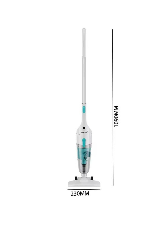 Haley Handheld Vacuum, 600W, 3-in-1 Stick Cleaner, 16000Pa Suction, HEPA Filter, 1.2L Dust Capacity, 5m Cord, Lightweight, Ideal for Home, Car, Floors, Sofas, Carpet, Pet Hair Cleaning, White - Image 5