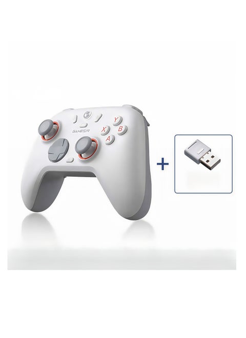Nova 2 Lite 2.4g Wireless Controller for Windows PC, iPhone, Android, Switch & Steam Deck, Bluetooth Controller Gamepad with Hall Effect Trigger,Turbo,Rumble Vibration
