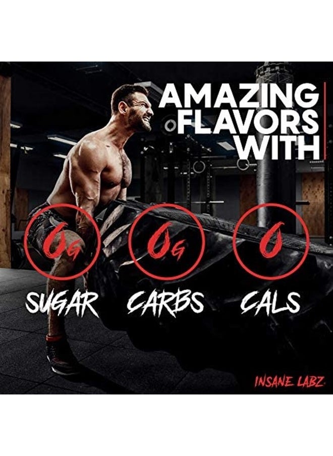 Insane labz Psychotic, High Stimulant Pre Workout Powder, Extreme Lasting Energy, Focus and Endurance with Beta Alanine, Creatine Monohydrate, DMAE, 60 Srvgs  - Image 5