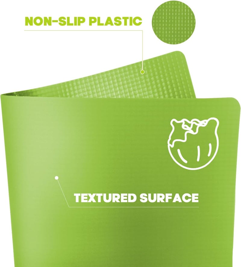 Goodluck 4 Pieces Flexible Cutting Boards, BPA Free Plastic Cutting Boards for Kitchen, Non Slip Cutting Mat for Meat and Vegetables - Image 4
