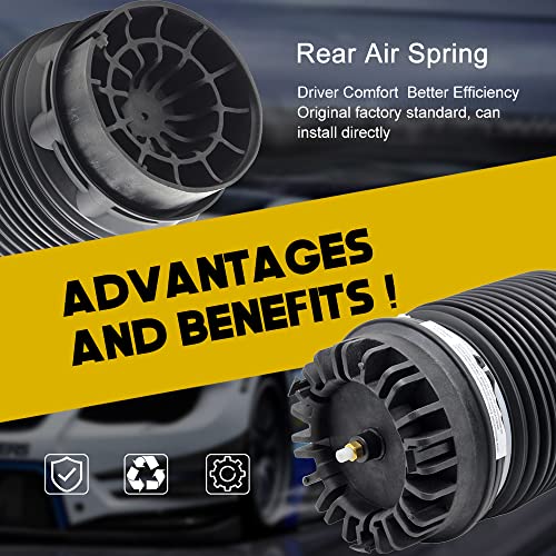 AIRSUSFAT 2pcs Rear Air Suspension Spring Bags for Dodge Ram 1500 2013-2018 Air Bellows 68248948AA 04877136AA 04877136AB - Image 4