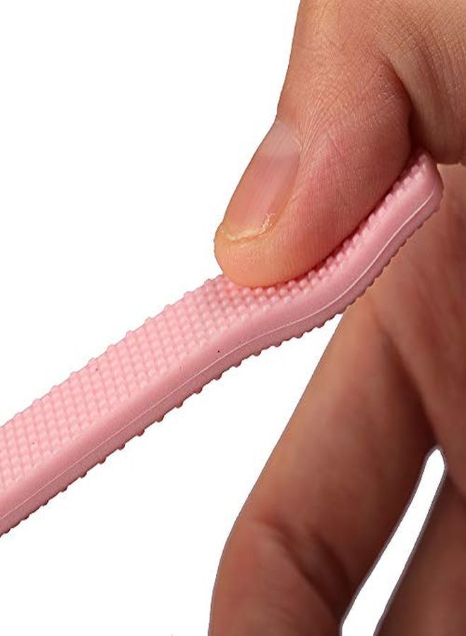 Rocutus 2Pcs/Set Nail Clippers Set Portable Nail Scissors Toenail Clippers Nail Clippers,Adult Pedicure Nail Clippers,Fingernail Clippers Household Foot Manicure Scissors Manicure Tools (Pink) - Image 5