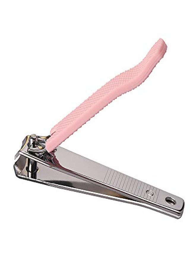 Rocutus 2Pcs/Set Nail Clippers Set Portable Nail Scissors Toenail Clippers Nail Clippers,Adult Pedicure Nail Clippers,Fingernail Clippers Household Foot Manicure Scissors Manicure Tools (Pink) - Image 2