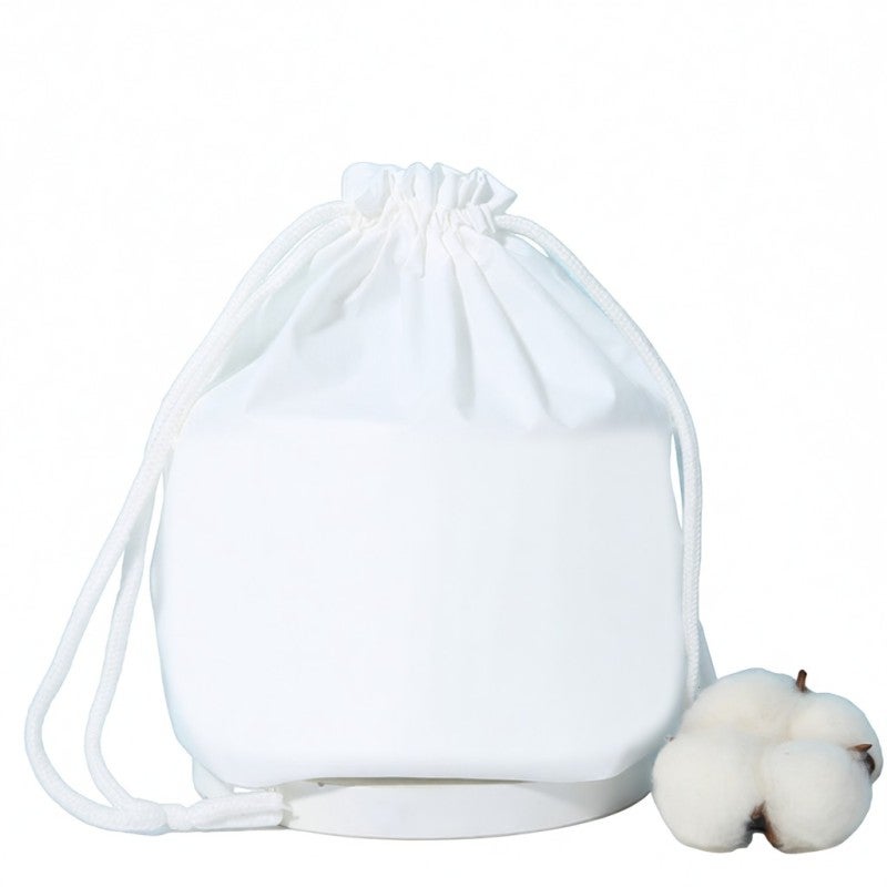 Facial Cleansing Cloths: 100% Top-Grade White Cotton - Soft Smooth Thicker Disposable Portable Gentle Cleansing Wipes for Daily Skin Care Makeup Removal Travel Home Use - Image 1
