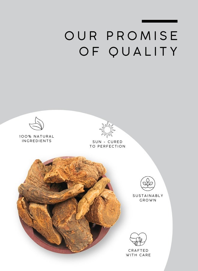 AWAFI MILL Rhubarb Roots – Revand Chini (Revanchini Lakdi) | Whole Dried Himalayan/Indian Rhubarb Root - 100 g | 3.5 Oz - Image 5