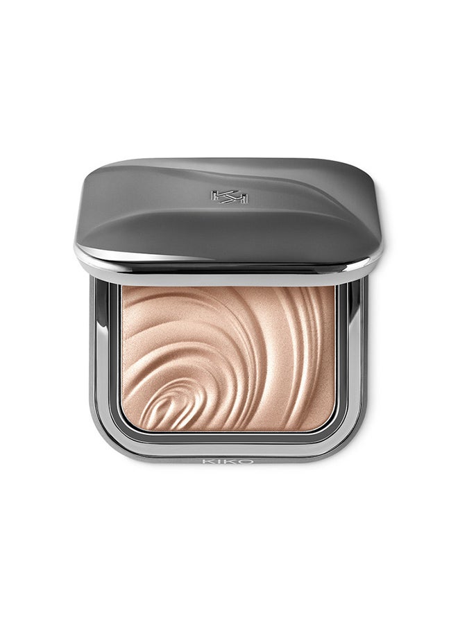 KIKO MILANO - Glow Fusion Intense Powder Highlighter - 01 Champagne - Image 1