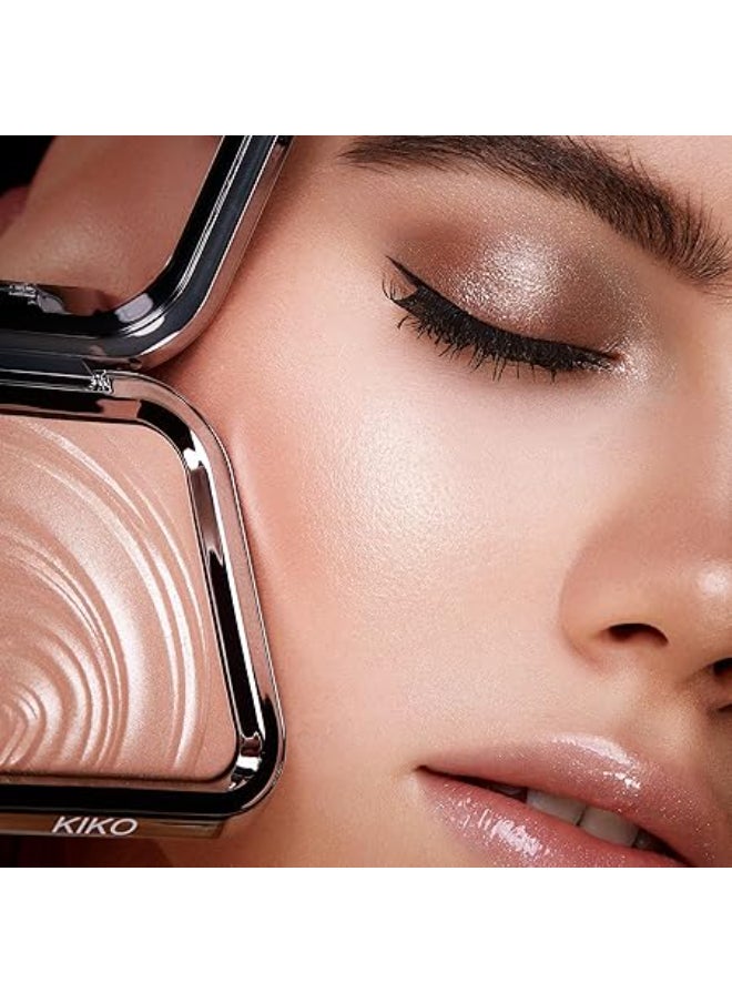 KIKO MILANO - Glow Fusion Intense Powder Highlighter - 01 Champagne - Image 1