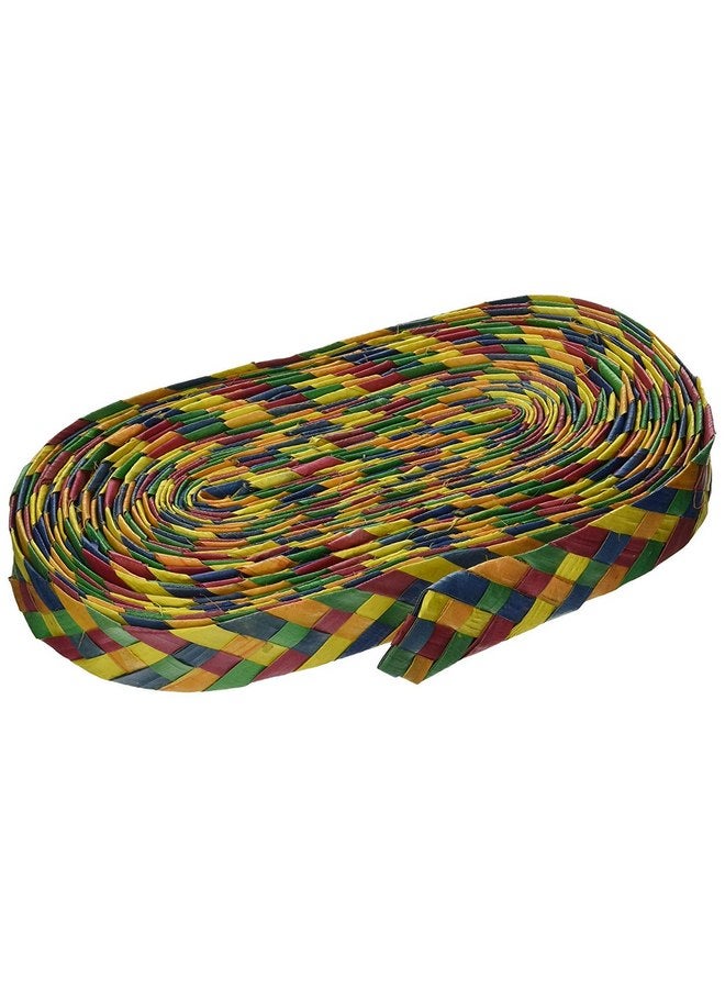 Planet Pleasures Rainbow Shredders Straight Ribbon Bird Toy, 30' L by 1" W - Image 1