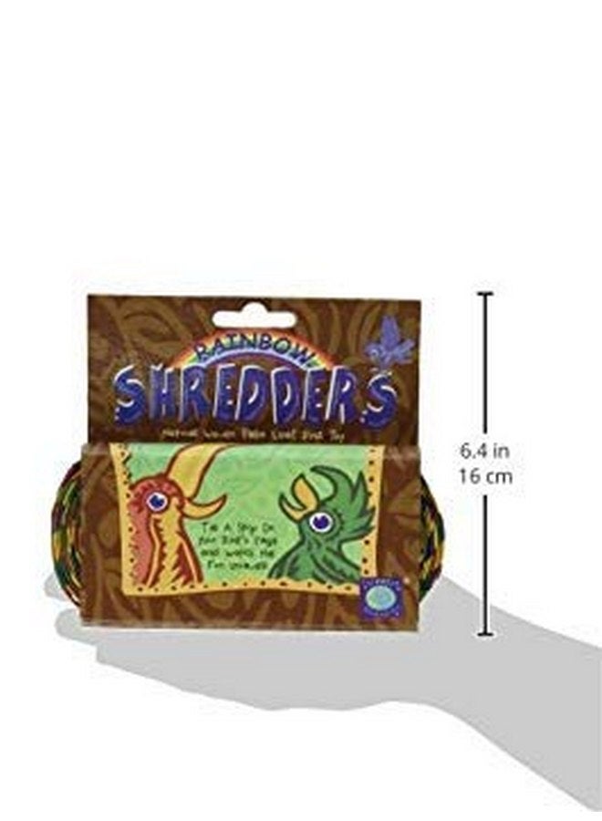 Planet Pleasures Rainbow Shredders Straight Ribbon Bird Toy, 30' L by 1" W - Image 4