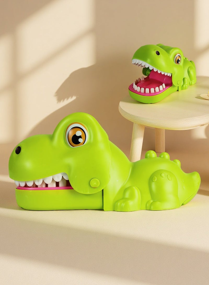EASY FUTURE Dinosaur Biting Finger Games Funny Toys Teeth Toys for Kids Family Entertainment Game Tabletop Board Game with LED Light and Sound Dentist Practical Joke Toys for Party Gift NO.2103 - Image 1