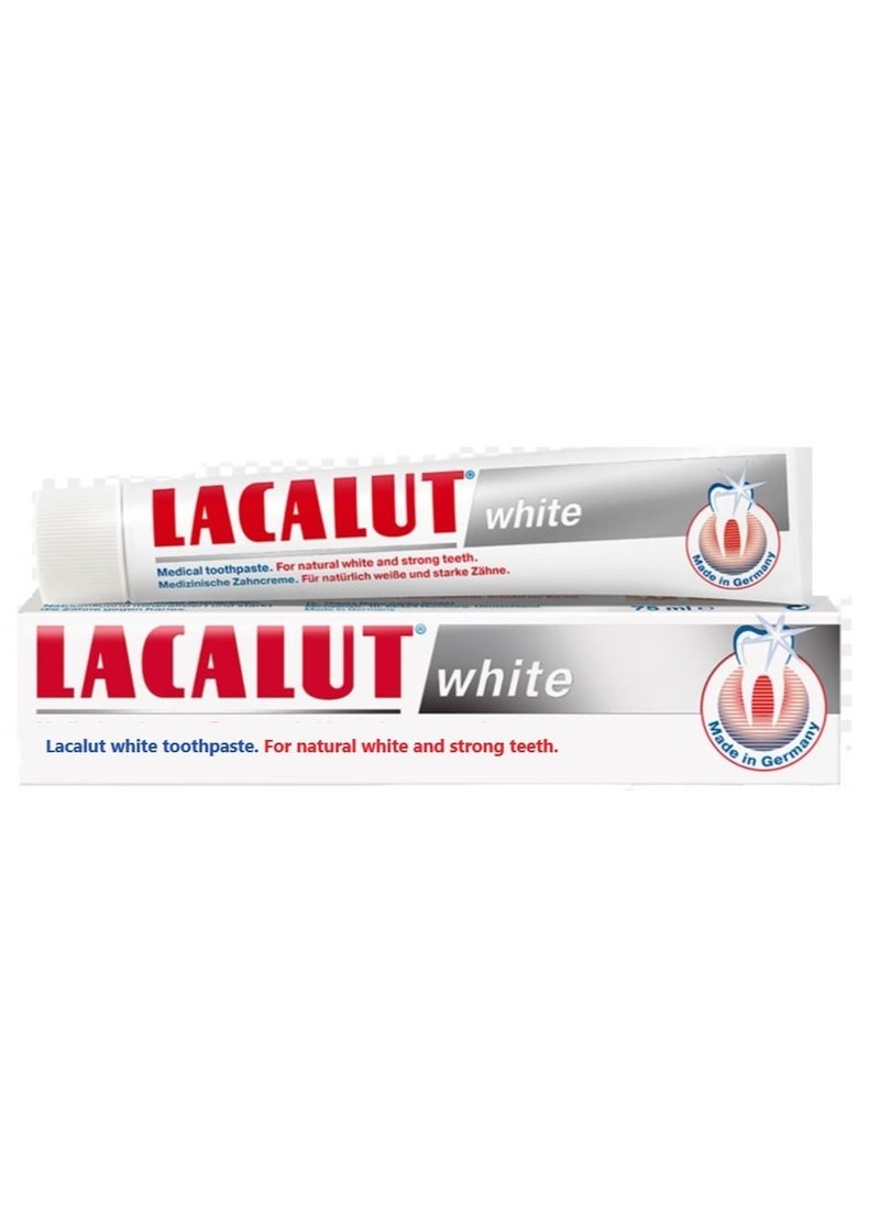 LACALUT WHITE TOOTHPASTE 75ML - pzsku/Z55507C3E3C254A1B14FDZ/45/_/1691134880/7f4652bd-b981-452f-96c4-6c5e667f6f13