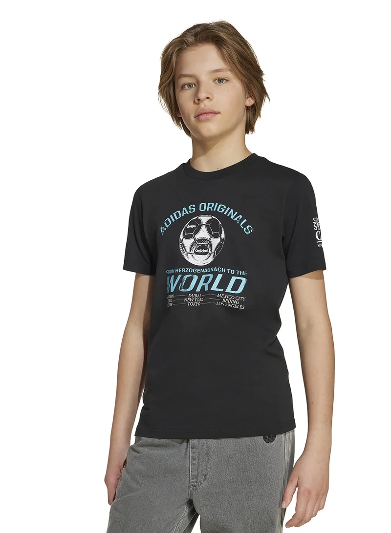 اديداس اوريجينالز Youth Logo T-Shirt