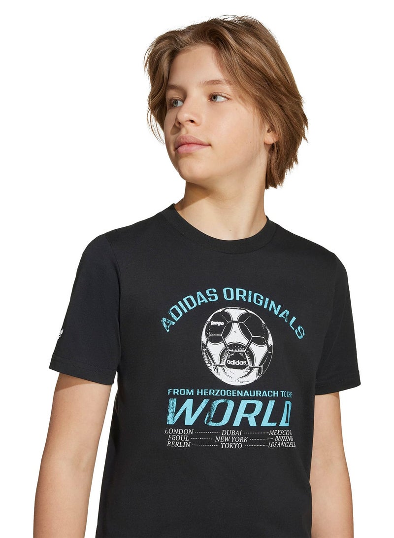 adidas Originals Youth Logo T-Shirt - Image 3