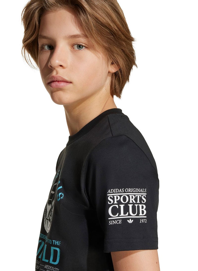 adidas Originals Youth Logo T-Shirt - Image 4