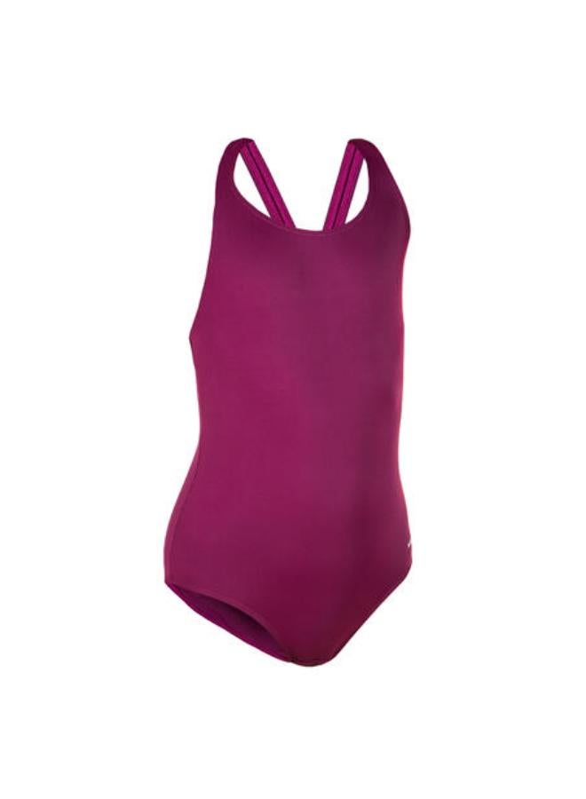 NABAIJI Girls’ Basic 1-piece Swimsuit purple  - Image 4