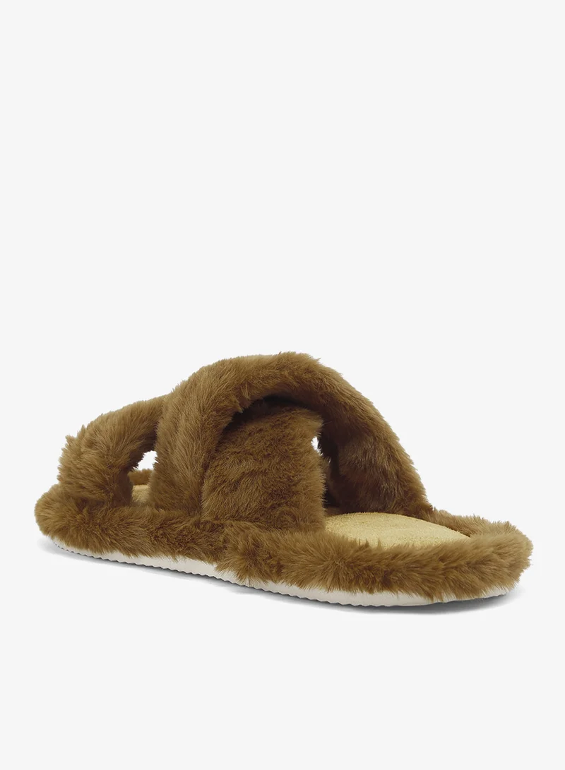Ginger Fur Bedroom Slippers