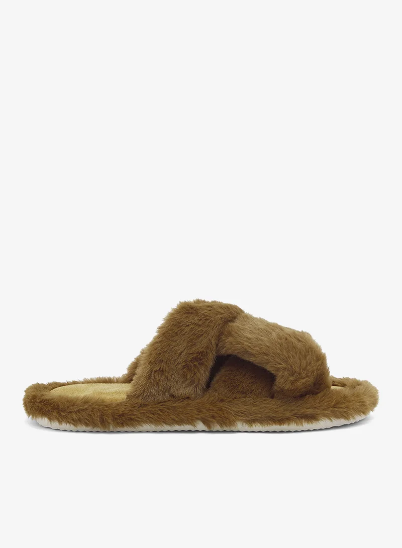 Fur Bedroom Slippers