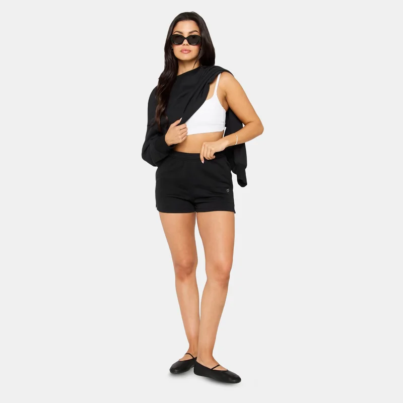 Fabletics Black Women's Year Round Terry Shorts for Women | Best Price UAE