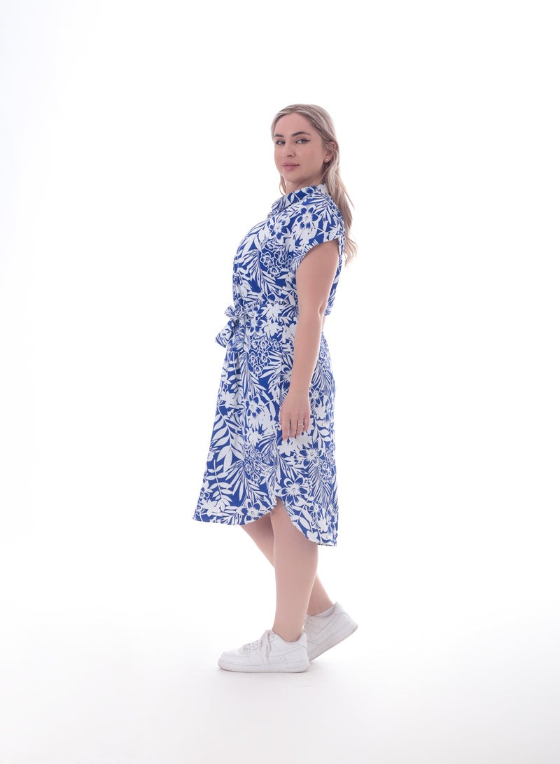 BEBO Women's short plaid dress - Image 2