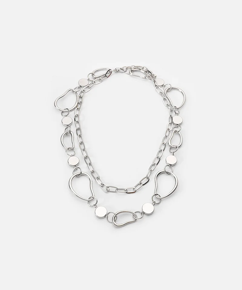 ابيكول Layered Chain Necklace