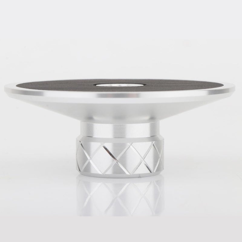 Zerodeko Vinyl Record Stabilizer Turntable Weight Clamp Aluminum Alloy Disc Weight for HiFi Vinyl Accessories Silver Finish for Record Players - Image 4