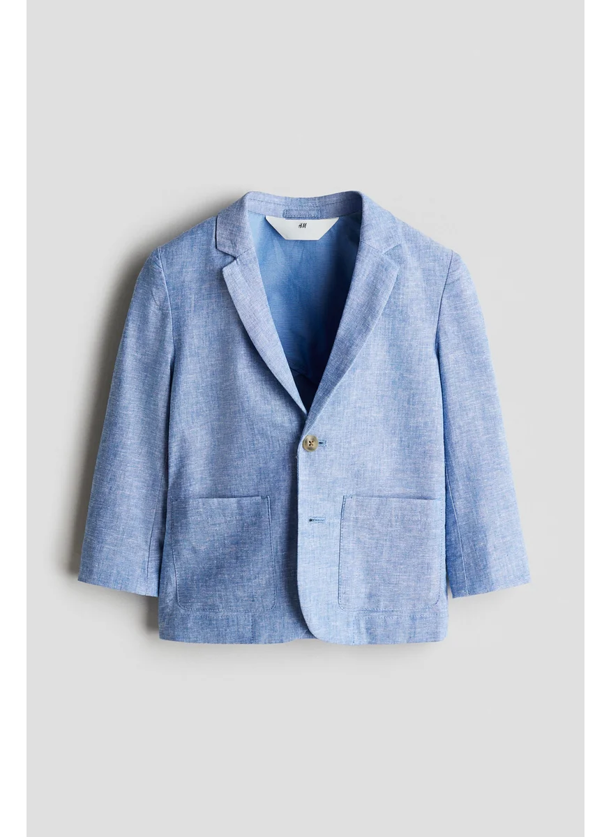 H&M Linen-Blend Jacket