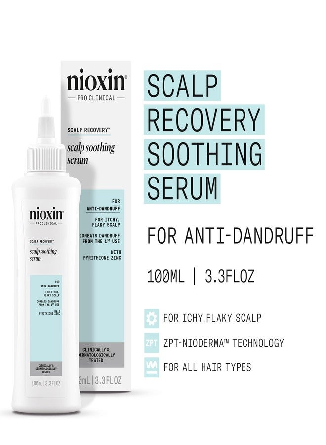 Nioxin Scalp Recovery System Scalp Soothing Serum | With Pyrithione Zinc and Green Tea Extracts | 3.38 Fl Oz - Image 3