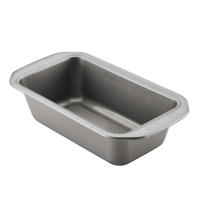 Circulon Nonstick Bakeware 9Inch x 5Inch Loaf Pan Gray