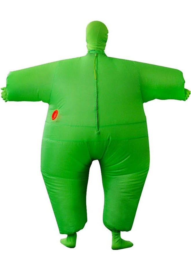 Halloween Cosplay Costume Inflatable Costume Green - Image 1