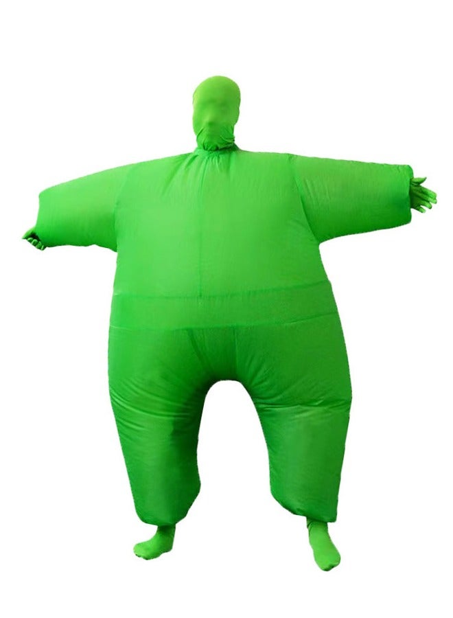 Halloween Cosplay Costume Inflatable Costume Green - Image 5