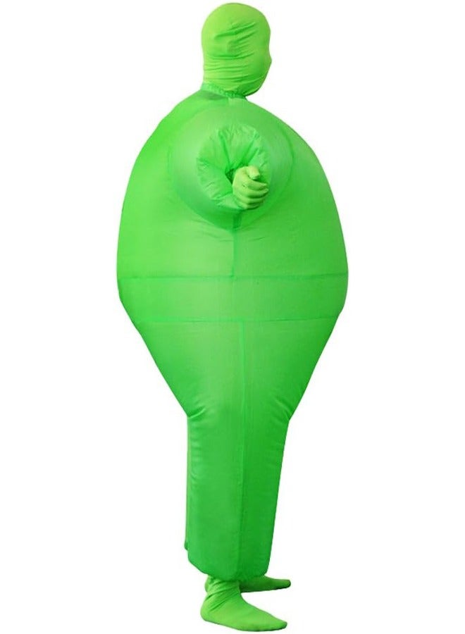Halloween Cosplay Costume Inflatable Costume Green - Image 3