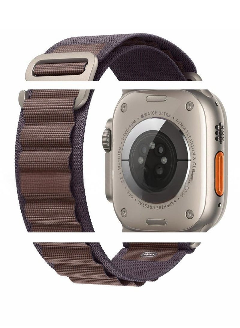 XICEN 3 Pack for Apple Watch Alpine Loop Band 49mm 45mm 44mm 42mm , Adjustable Metal C-Hook, Nylon Woven Sport Strap for iWatch Series Ultra/8/7/SE/6/5/4/3/2/1 Multicolor  - Image 4