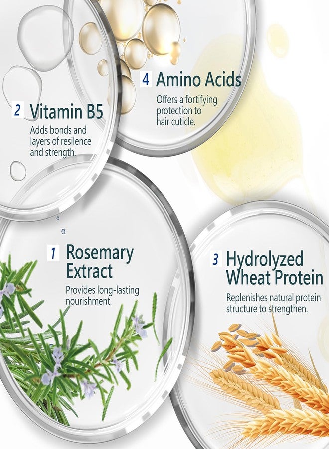 Sh Rd SH-RD Nutra-Therapy Shampoo for Dry, Damaged, Color-Treated, Frizzy & Bleached Hair | Repair Treatment with Proteins for Split Ends & Moisture | Sulfate-Free - 8.45oz/250ml - Image 4