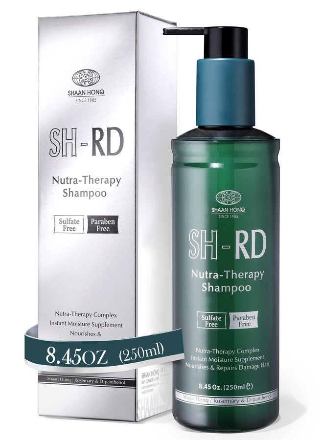 Sh Rd SH-RD Nutra-Therapy Shampoo for Dry, Damaged, Color-Treated, Frizzy & Bleached Hair | Repair Treatment with Proteins for Split Ends & Moisture | Sulfate-Free - 8.45oz/250ml - Image 1