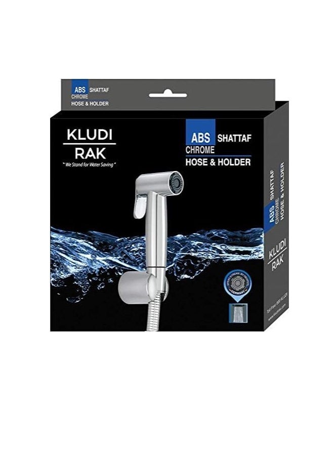 Kludi Rak - ABS Shattaf with Hose and Holder (Silver) - Image 1
