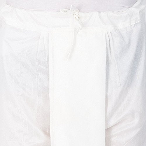 Royal Kurta Men Dupion Silk Regular Fit Kurta Dhoti (44, White) - Image 5