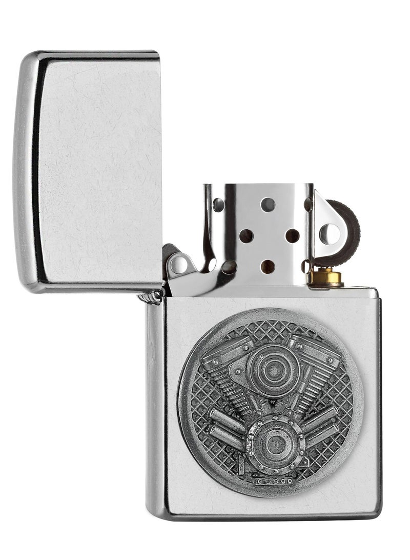Zippo 2007651 207 Motor Tdv Street Chrome Windproof Lighter - Image 2