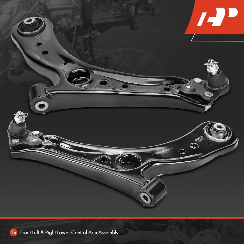 A-Premium 2 x Front Lower Control Arm with Ball Joint and Bushing, Compatible with Honda HR-V HRV 2016-2022 - Image 2