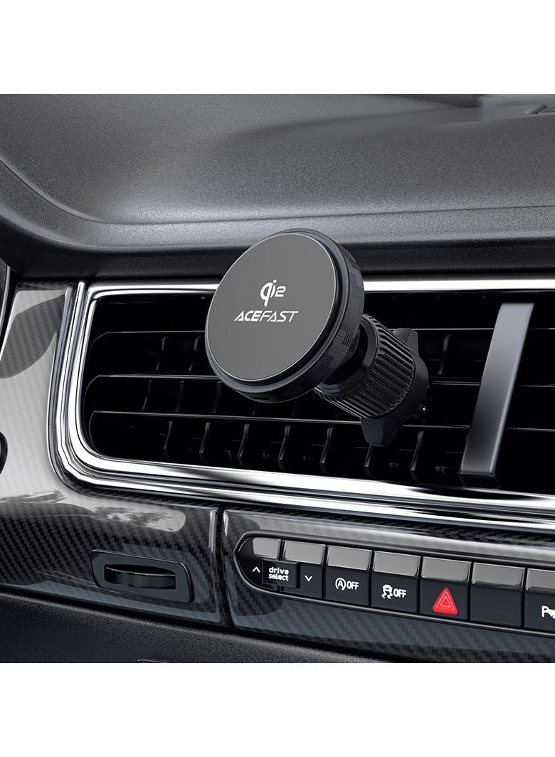 أسيفاست حامل سيارة مغناطيسي سريع Qi2 شاحن لاسلكي D33 - Image 5