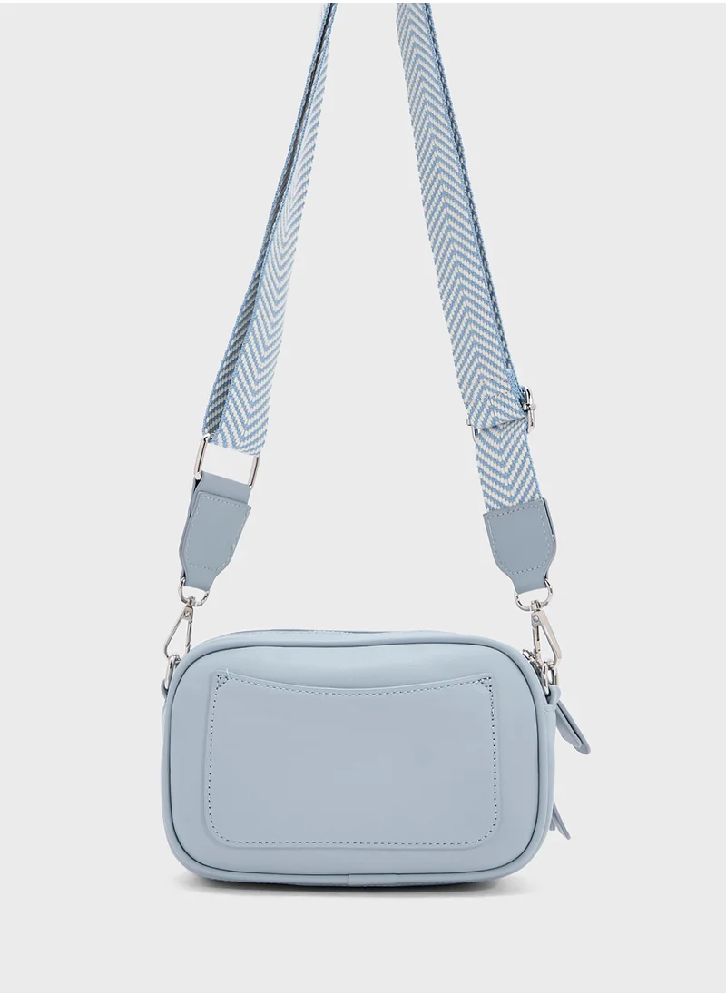 Ginger Multi Pocket Crossbody With 2 Straps