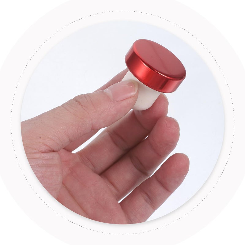 Reusable T Shaped Aluminum Wine Bottle Stoppers With Sealing Plug Silver Gold Blue Burgundy - Image 5