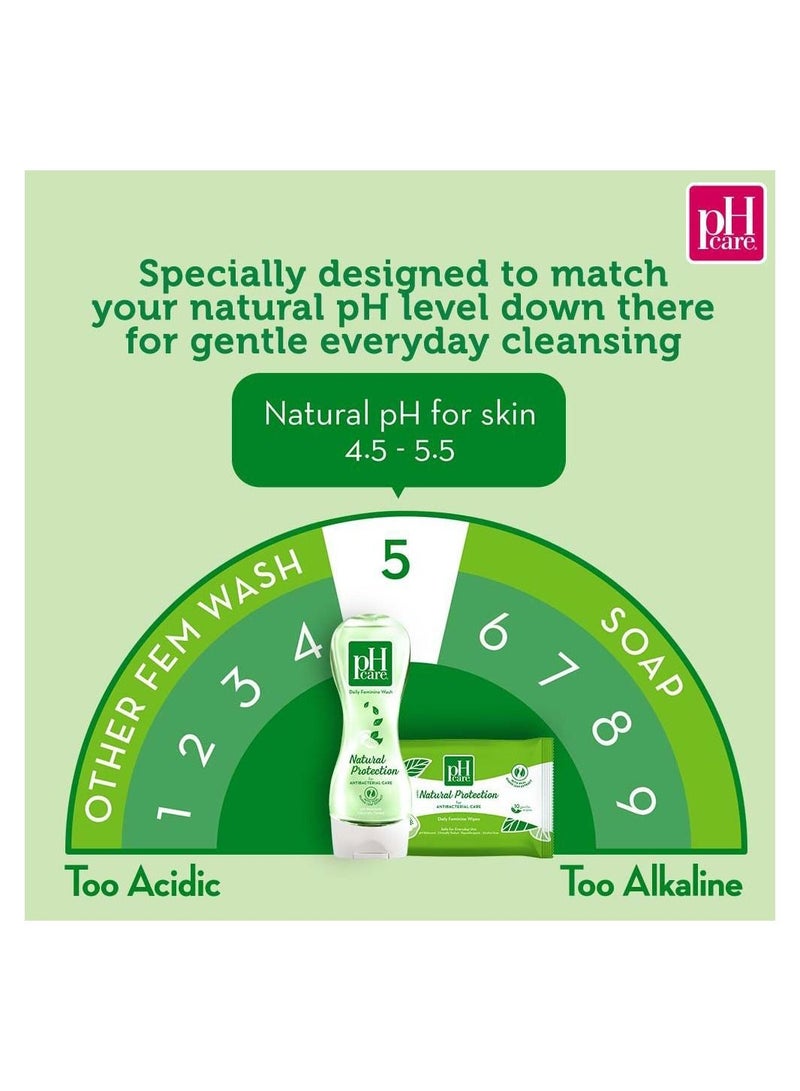 Ph Care Daily Feminine Wash Natural Protection 150ml - Image 4