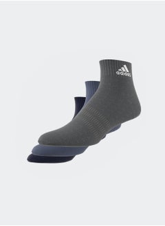 Adidas 3 Pack Cushioned Ankle Socks  - Image 3