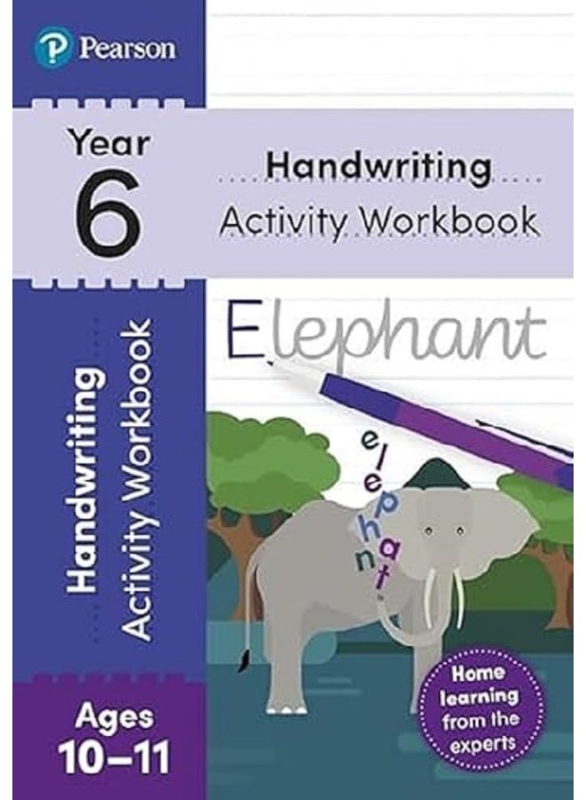 Pearson Learn at Home Handwriting Activity Workbook Year 6