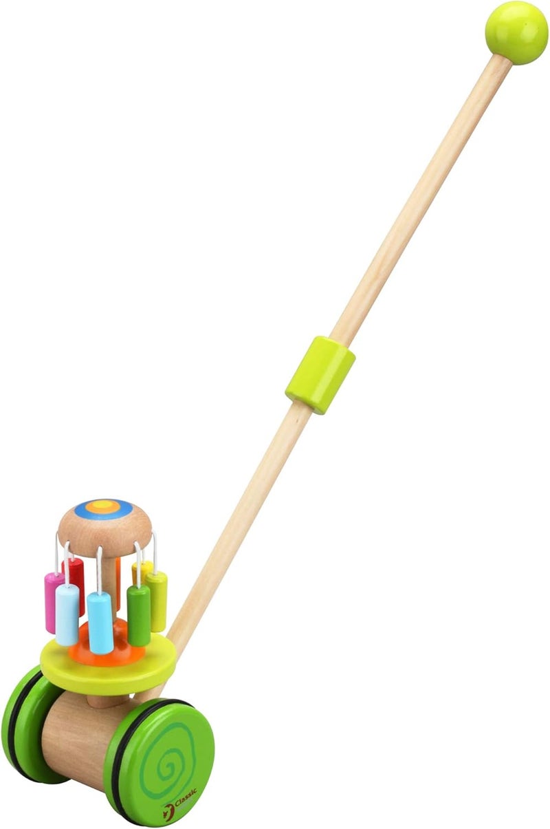 Classic World - Rainbow Push Along Toy - Image 1