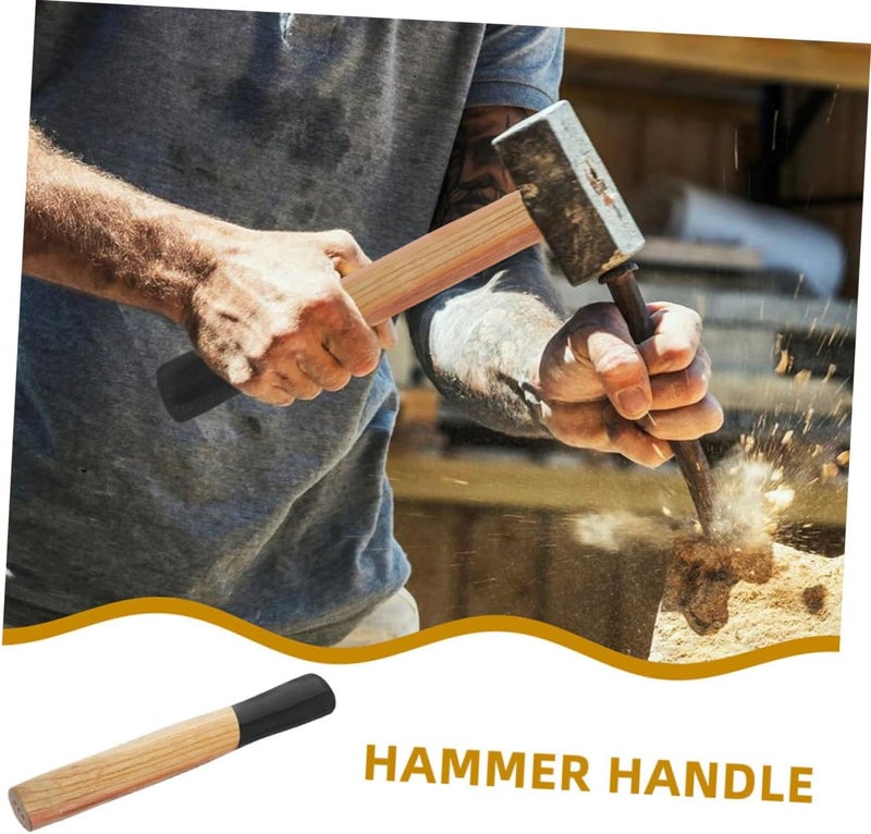 Wooden Hammer Handle Replacement Forging and Chopping Hammers Single Bit Axe Handle Compatible Outdoor Camping Tools - Image 2