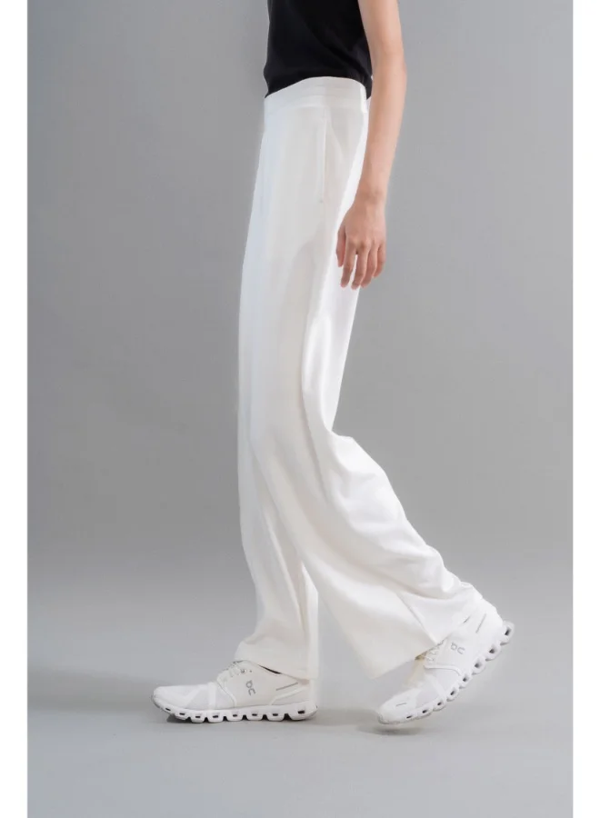 NeceSera Snugknit Ivory Flared Pant