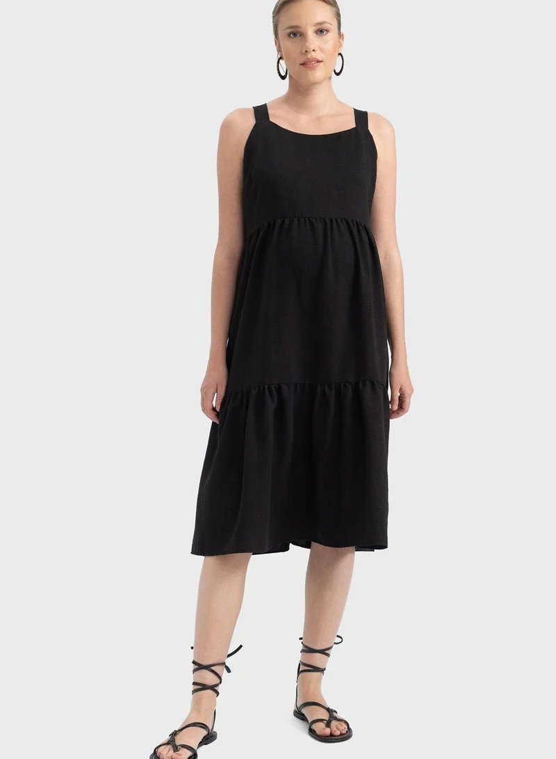 DeFacto Tiered Cotton Dress