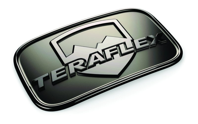 TeraFlex 4798000 Black Chrome JK License Plate Delete Badge Kit 1 Pack
